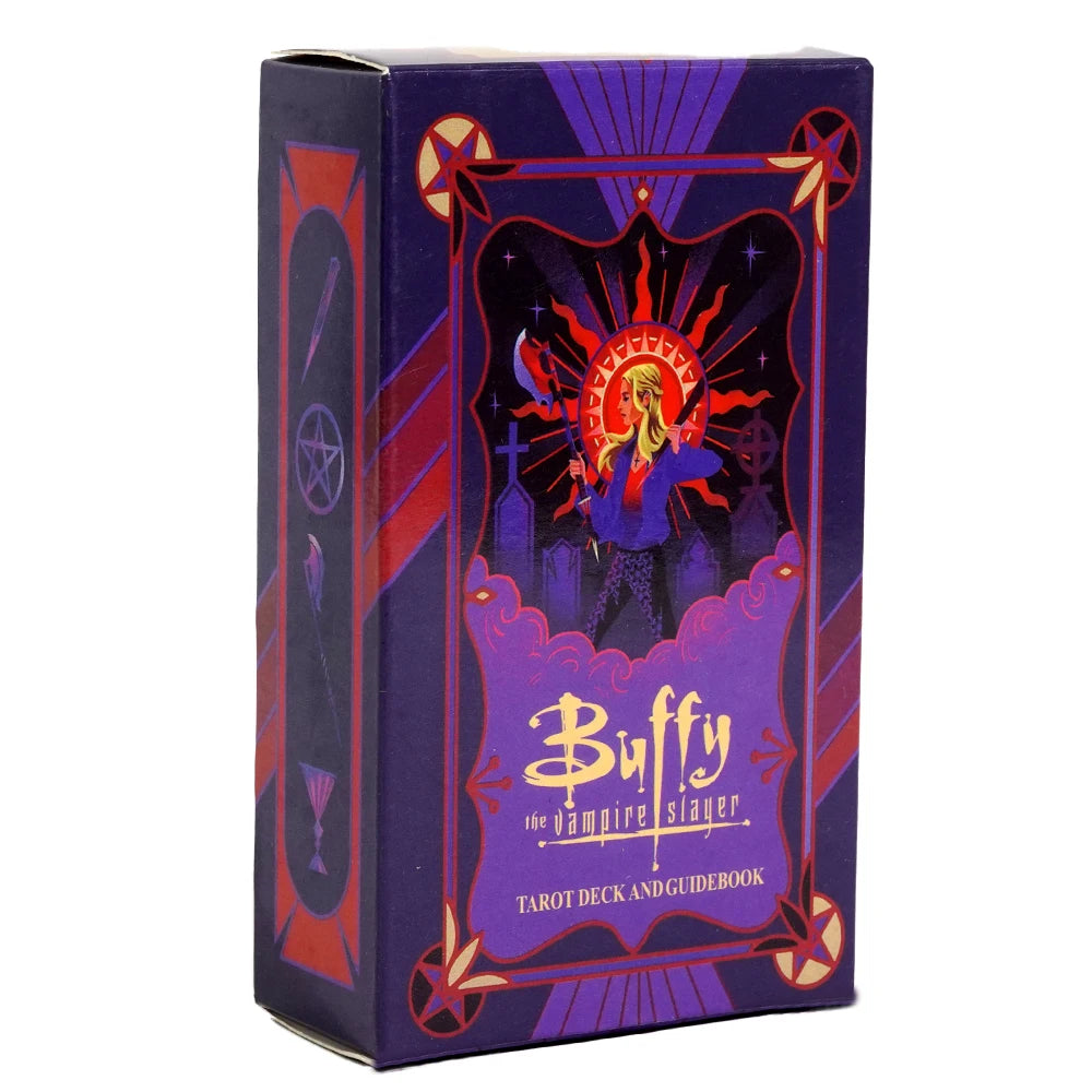 Buffy the Vampire Slayer Tarot Deck – 78 Illustrated Cards for Fortune Telling, Divination & Collectible Game Fans