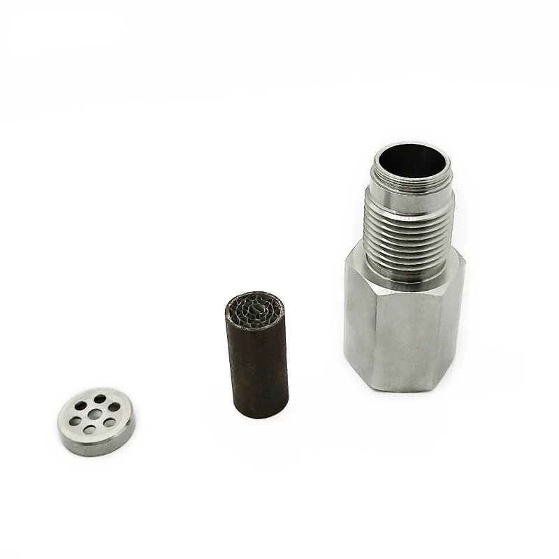 Universal Stainless Steel SS304 O2 Sensor Spacer Adapter – M18X1.5, Mini Catalyst for Check Engine Light (CEL) Fix
