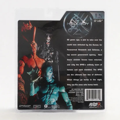 Mezco Hellboy 2004 Trenchcoat Variant — Collectible Action Figure Doll Toy