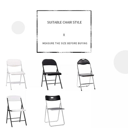 READOR White Spandex Chair Covers – 30/50/100Pcs Stretch Slipcovers for Wedding, Party & Banquet Folding Chairs