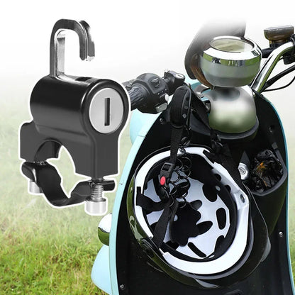Multifunctional Electric Bike Helmet Lock – Anti-Theft Bicycle Helmet Security Lock Head Fixing Mount Accessory