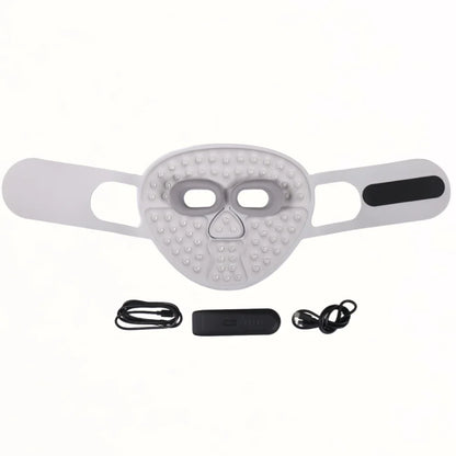 Hello Face M500S LED Red Light Therapy Mask - Wireless Portable PDT Facial Device with Red and Near-Infrared Light Therapy
