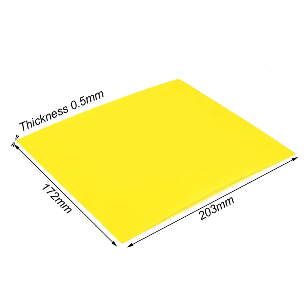 3-Piece 3240 Yellow Epoxy Fiber Insulation Board - DIY Battery Pack Plates for 3.2V LiFePO4 Cells 90Ah–320Ah