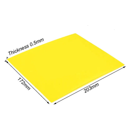 3-Piece 3240 Yellow Epoxy Fiber Insulation Board - DIY Battery Pack Plates for 3.2V LiFePO4 Cells 90Ah–320Ah