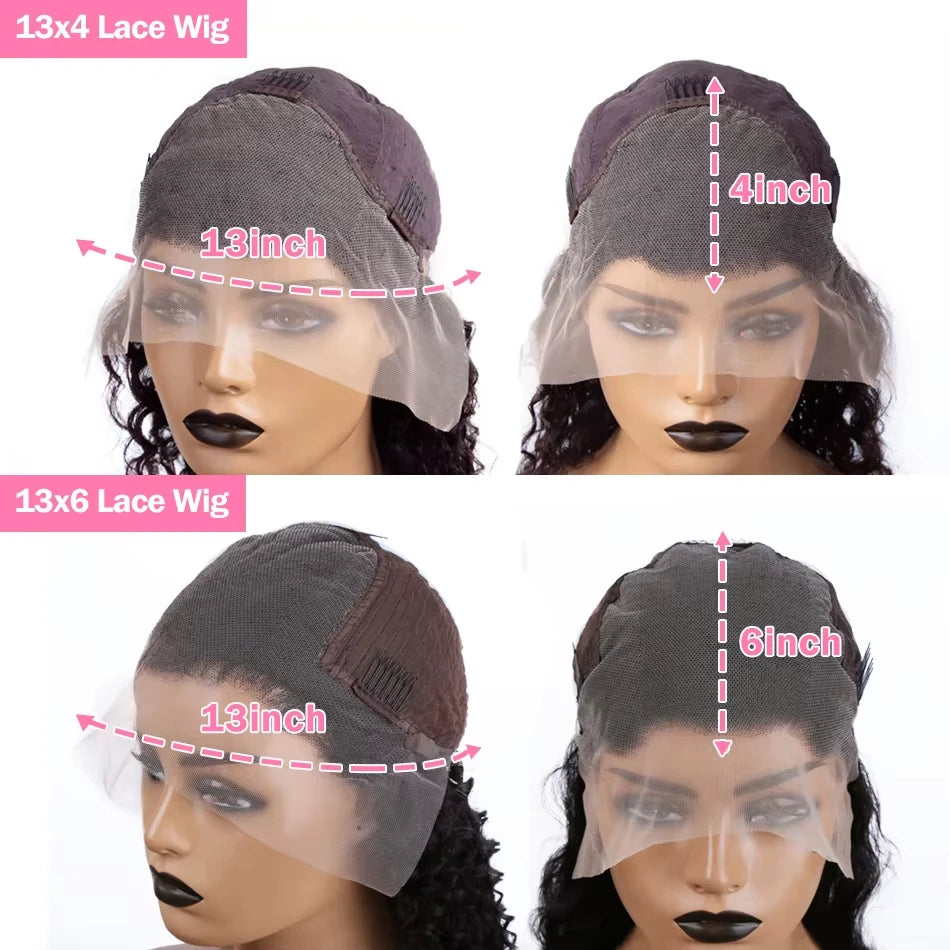 30 Inch Brazilian Body Wave Highlight Ombre Wig – 13x4 Lace Front, 1B/30 Black Brown Human Hair Wig for Women