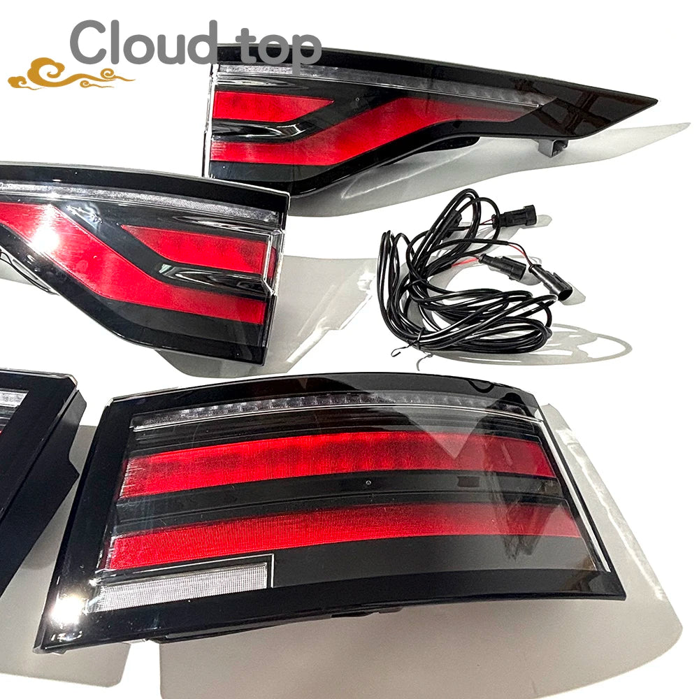 Rear Tail Light Assembly - Pair Outer & Inner Lamps for 2017-2023 Land Rover Discovery 5