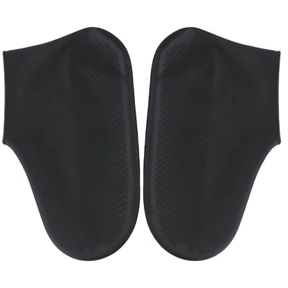 Waterproof Silicone Shoe Covers – Non Slip Reusable Overshoes for Rainy Days, Boot Protectors in S/M/L