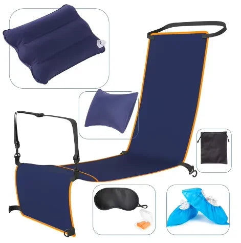 Car Travel Hammock - Portable Footrest & Sleeping Bed for Adults and Children