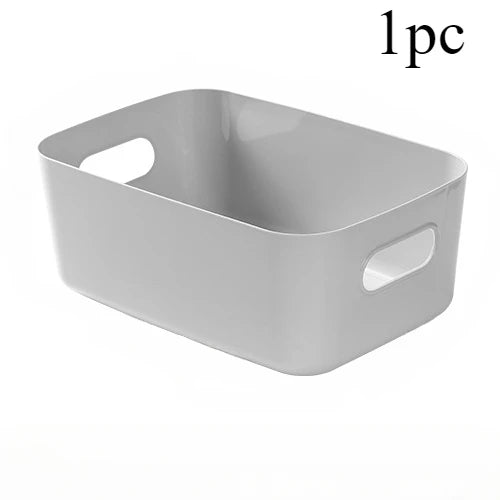 Multi-Functional Storage Boxes – Durable Plastic Organizers for Cosmetics, Snacks, Kitchen, Bathroom & Office