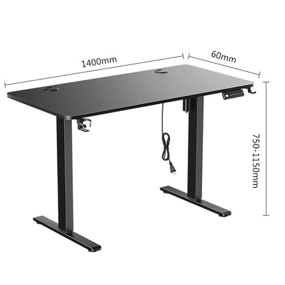 Height-Adjustable Standing Desk – Smart Motion Computer Desk for Study, Gaming, and Office Use