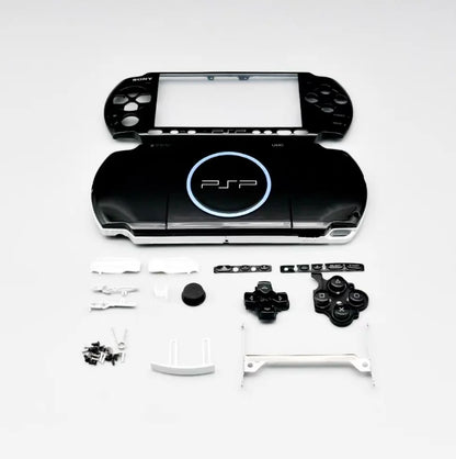 Replacement Faceplate Shell Case for PSP 3000 – Full Housing Cover with Buttons Kit for PSP3000 3006 3008