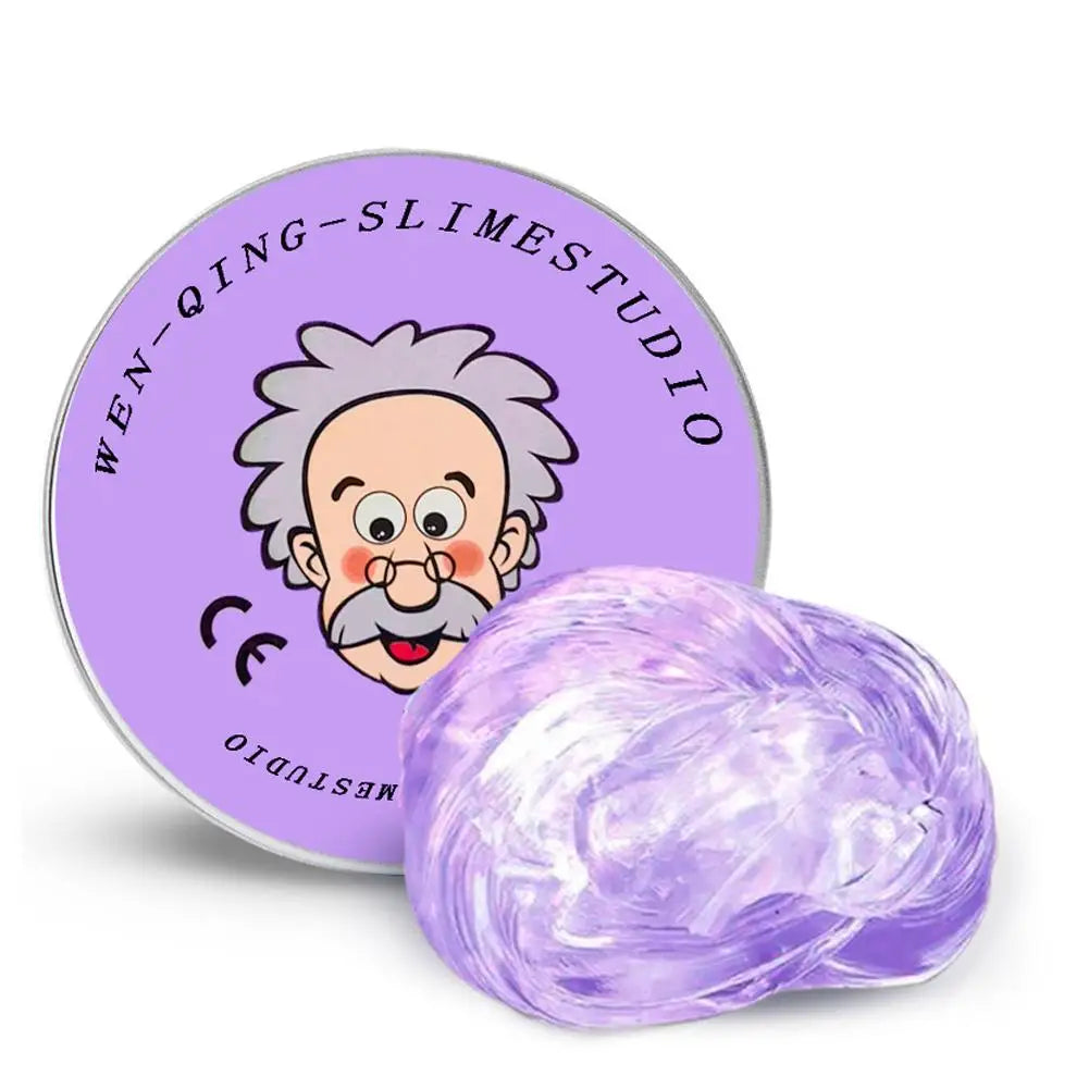 Colorful Non-Newtonian Liquid Stress Relief Toy – Transparent Elastic Modeling Compound, Non-Toxic Creative DIY Craft Putty