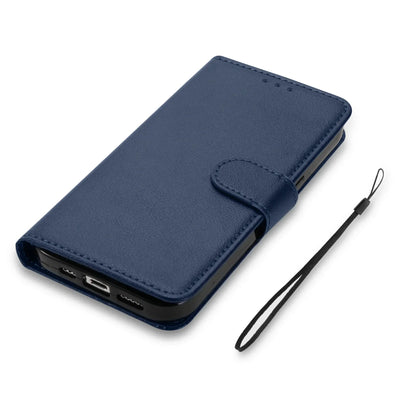 Leather Flip Wallet Case - Protective Cover for Xiaomi Redmi Note 7–13 & Redmi 9A/9C/10/10A/10C Models