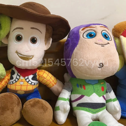 Woody Buzz Lightyear Plush Toy - 23cm Cute Cartoon Stuffed Doll Pendant for Kids Gift & Home Decor