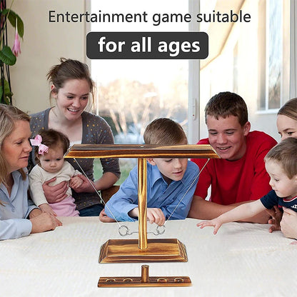 Family Party Ring Toss Game — Fast-Paced Interactive Board Game for Kids & Adults, Parent-Child Fun & Bar Drinking Challenge