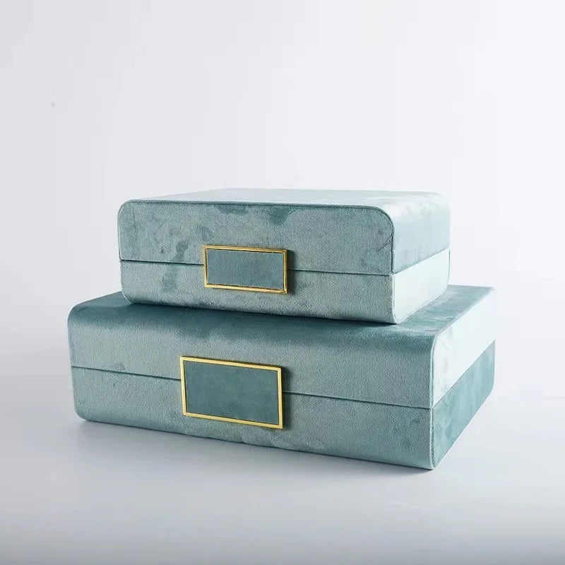 Luxury Wooden Jewelry Box - Double Leather Finish Multi-Functional Jewelry Organizer & Storage Case