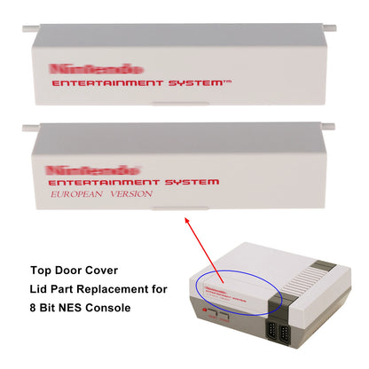 Nintendo NES Flip Top Door Cover - 10pcs Replacement Cartridge Slot Lid for Original NES Console