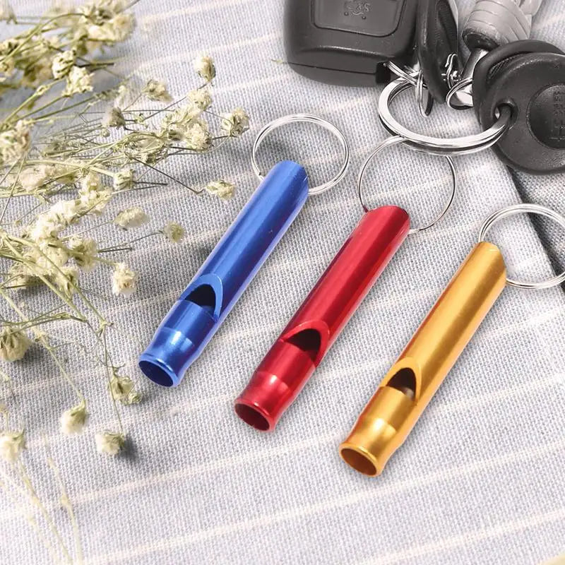 Outdoor Survival Whistle Keychain – High Decibel Portable Emergency Camping & Rescue Tool