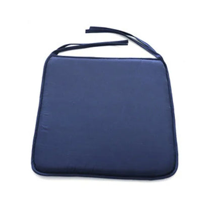 Candy Color Non-Slip Chair Cushion – Soft Seat Pad with Back Support, Fixed Cushion for Home Décor