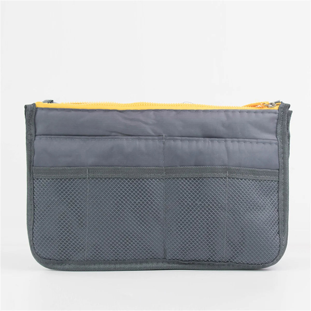 Multifunctional Bi-Fold Storage Bag - Large Capacity Double Zipper Makeup & Toiletry Organizer
