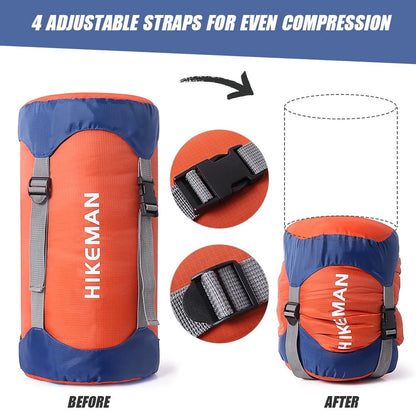 Ultra-Light Sleeping Bag Compression Storage Bag – Waterproof & Portable for Outdoor Camping