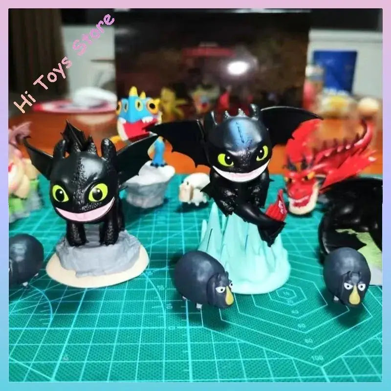 How to Train Your Dragon Toothless Action Figure – Night Fury Anime Toy, Children’s Collectible Figure