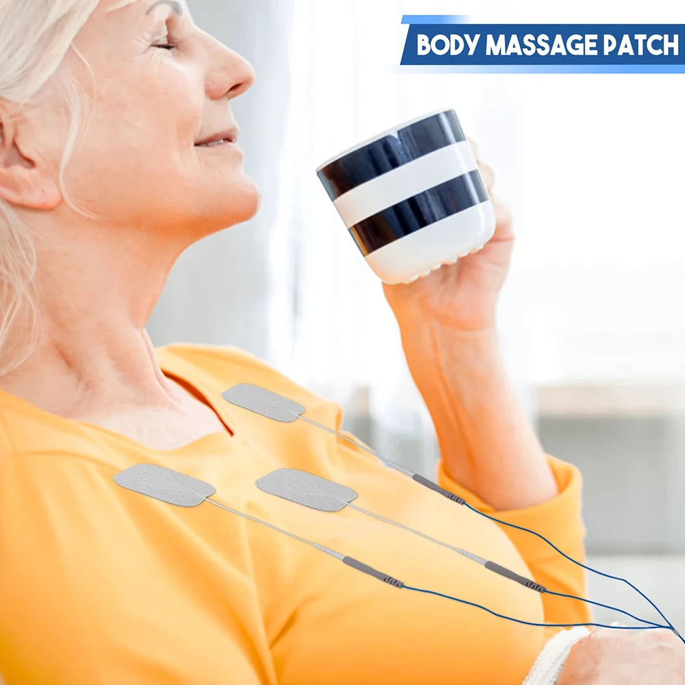 TENS Acupuncture Muscle Stimulator – Neuromuscular Massager for Pain Relief & Acupoint Stimulation, Home Use