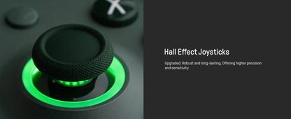 8BitDo Ultimate C Wired Game Controller for Xbox Series X/S & Xbox One | RGB Lighting, Hall Effect Joysticks