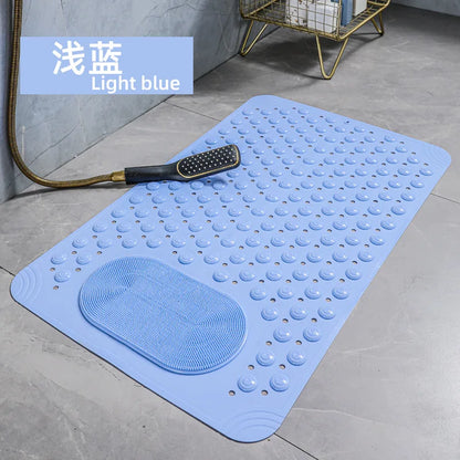 Non-Slip Bathroom Floor Mat – Anti-Drop Toilet & Bathtub Massage Mat for Household Safety