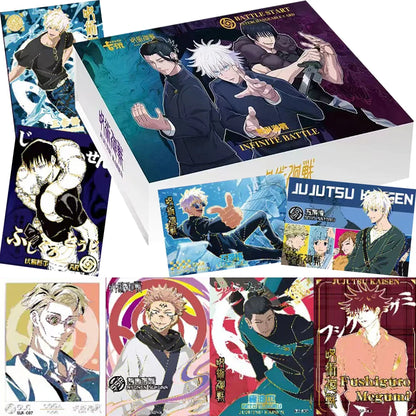 Jujutsu Kaisen Infinite Battle Booster Box - Anime Trading Cards with Rare AR, SLR & Holographic Foil Collectibles
