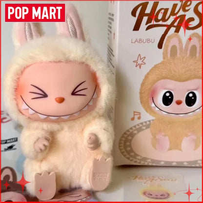 Genuine POP MART Labubu Vinyl Plush Pendant — Macarons “Have A Seat” & Coca Cola Series Blind Box Toys V1-V3