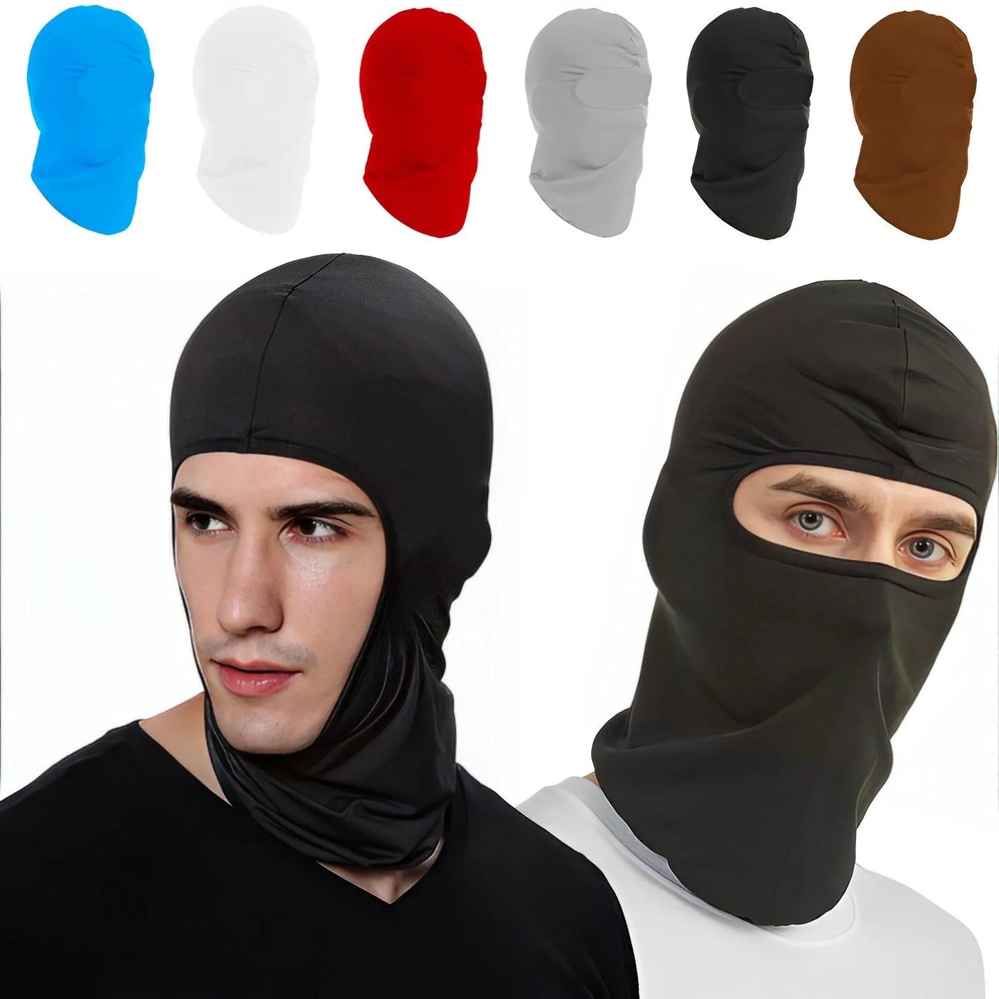 Breathable Winter Balaclava Full Face Mask – Windproof Motorcycle, Cycling & Ski Neck Cover