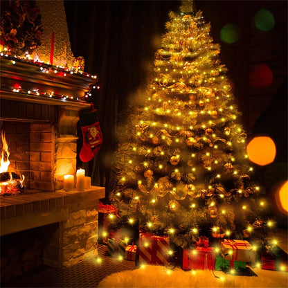 LED Christmas Tree String Lights – 1.5M/2M/3M Waterfall Garland for Patio, Garden, and Holiday Decoration 2025