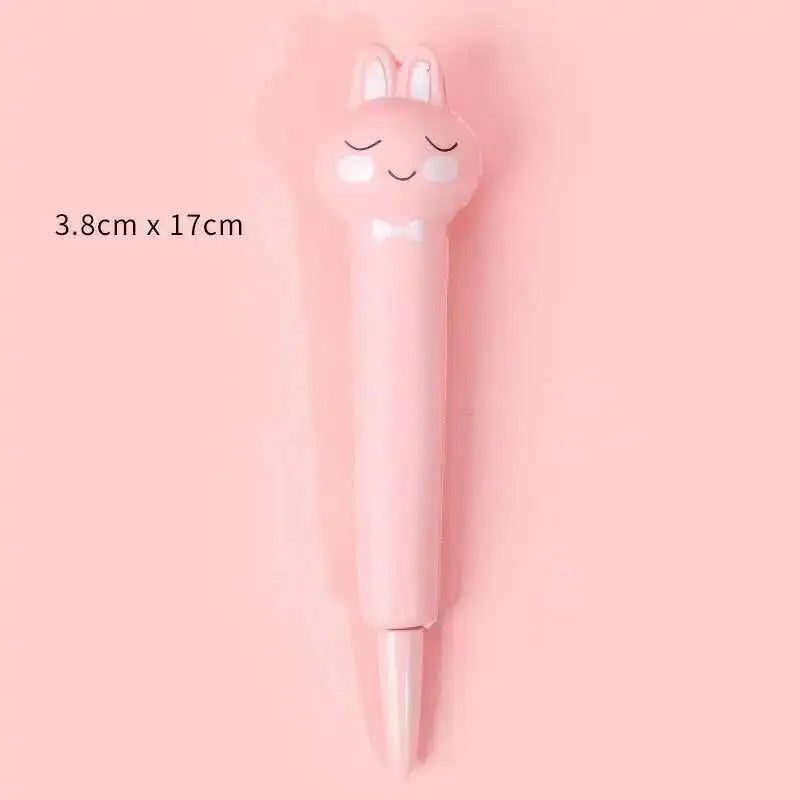 Cute Soft Gel Pen – Kawaii Cartoon Pen for School, Office, and Creative Stationery Supplies