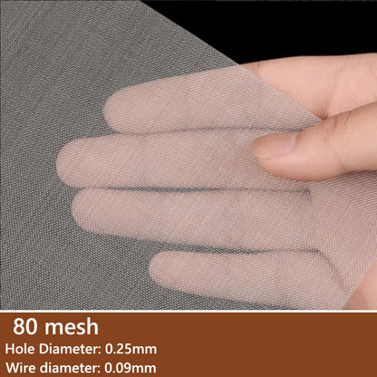 304 Stainless Steel Mesh Filter Sheets 4–400 Mesh Woven Wire Screen 1–5pcs High Quality Filtration Mesh