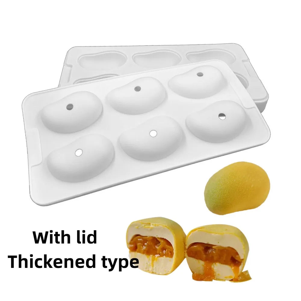 3D Lemon Shape Silicone Cake Mold — French Dessert Baking Tools for Brownies, Mousse & Pastry Decoration