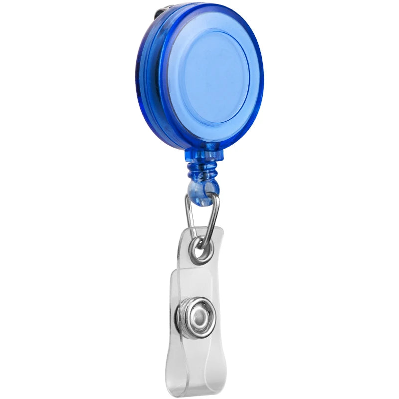 10pcs Retractable Badge Reels – Lanyard ID Holders for Office, School & Events