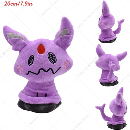 Pokémon Plush Toy Collection – Shiny Mimikyu, Charizard, Snorlax, Eevee Evolutions and Collectible Gift Dolls