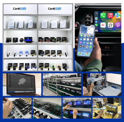 EKIY 2-in-1 Wireless CarPlay & Android Auto Dongle – AI Smart Box for Cars with Wired CarPlay