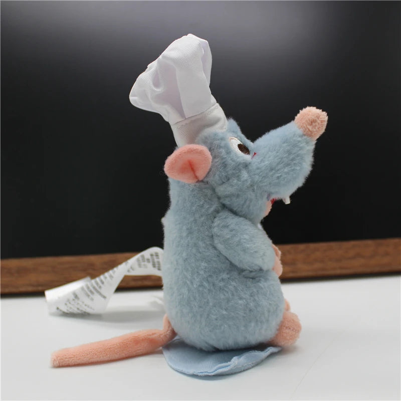 Ratatouille Chef Remy Plush Doll – Kawaii Magnetic Shoulder Toy, Creative Birthday Gift