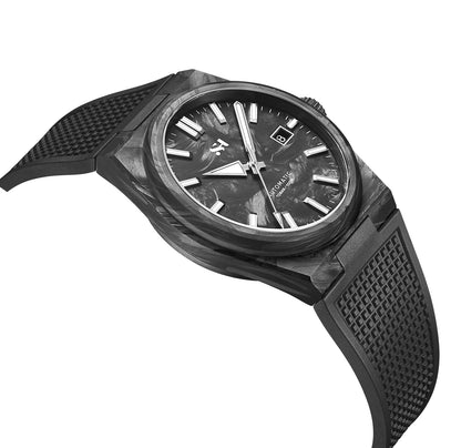 2024 New 40mm Carbon Automatic Diver Watch – Luxury PT5000 Movement, 100M Waterproof Men’s Watch