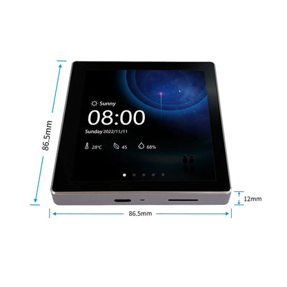 ESP32-S3 Smart Display Board - 4.0 Inch 480x480 Capacitive Touch WiFi Bluetooth Development Kit