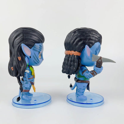 Avatar 2 Neytiri & Jake Sully PVC Figure Toys - 12cm Collectible Model