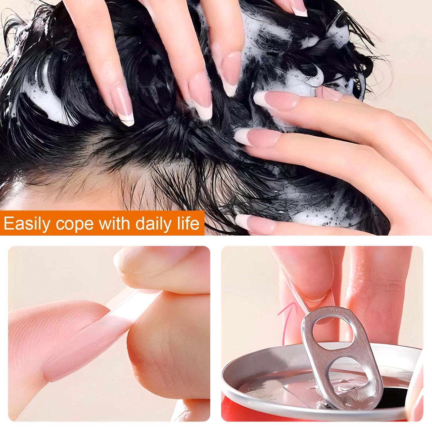 Twoing Waterproof Nail Adhesive — Long-Lasting, Fast-Drying, Formaldehyde-Free Glue for Acrylic & Fake Nails