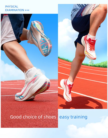 ONEMIX 2025 Carbon Plate Marathon Running Shoes - Ultralight Shock-Absorbing Sneakers with Stable Support