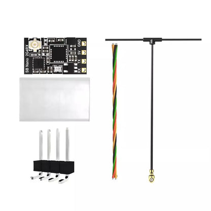 SpeedyBee Nano 2.4G ExpressLRS Receiver – ELRS Long Range FPV Drone Part for Freestyle & DIY Builds