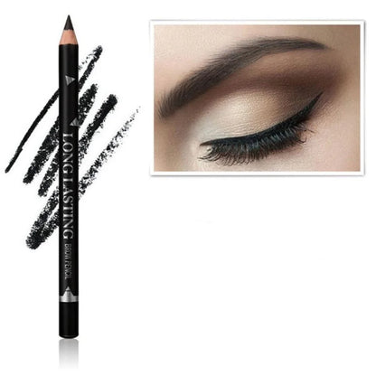 12-Pcs Waterproof Eyebrow Pencil Set – Precise Long-Lasting Brow Definer in Black, Blonde & Brown Makeup