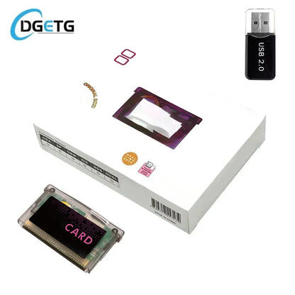 Mini SD GBA Game Flash Card – 2GB TF Adapter for SP, GBM, NDS, NDSL Game Console