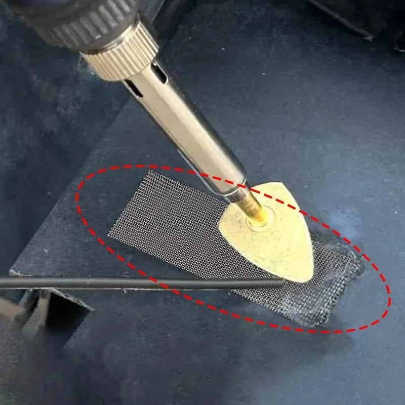 Stainless Steel Repair Mesh - Plastic Bumper Crack Welding Patch for Auto Body Repair