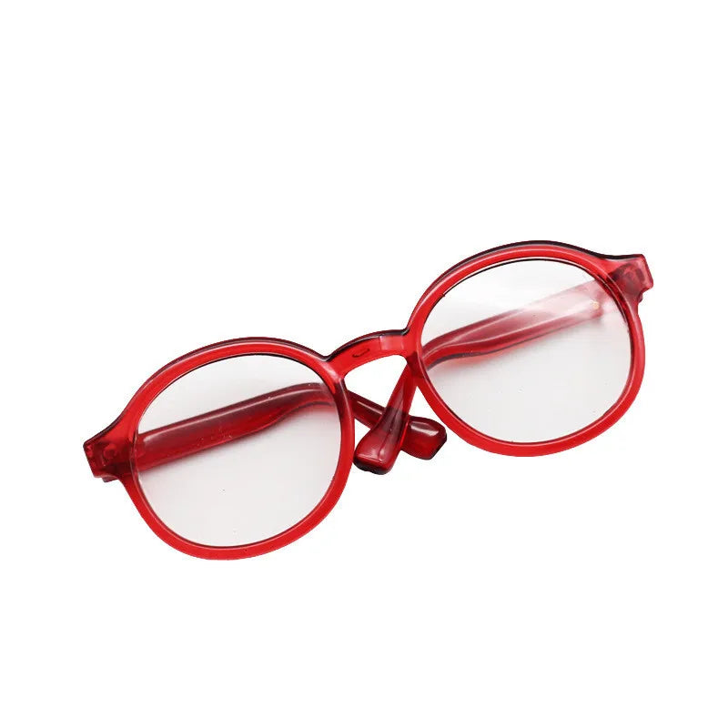 6.5cm & 9cm Transparent Plastic Glasses – Sunglasses for 1/8, 1/6, 1/3, 1/4 BJD Dolls, Labubu, MSD, SD, EXO Plush